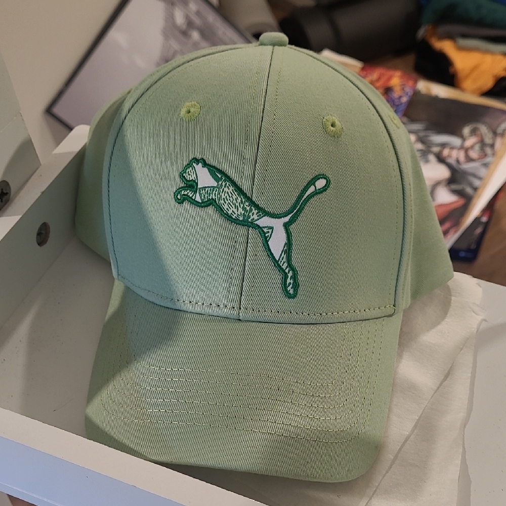 Puma Green Baseball Cap